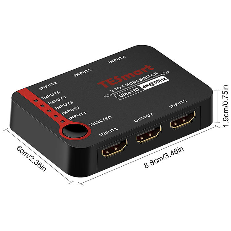 Tesla Elec hdmi switch multiple outputs directly sale for media player-3