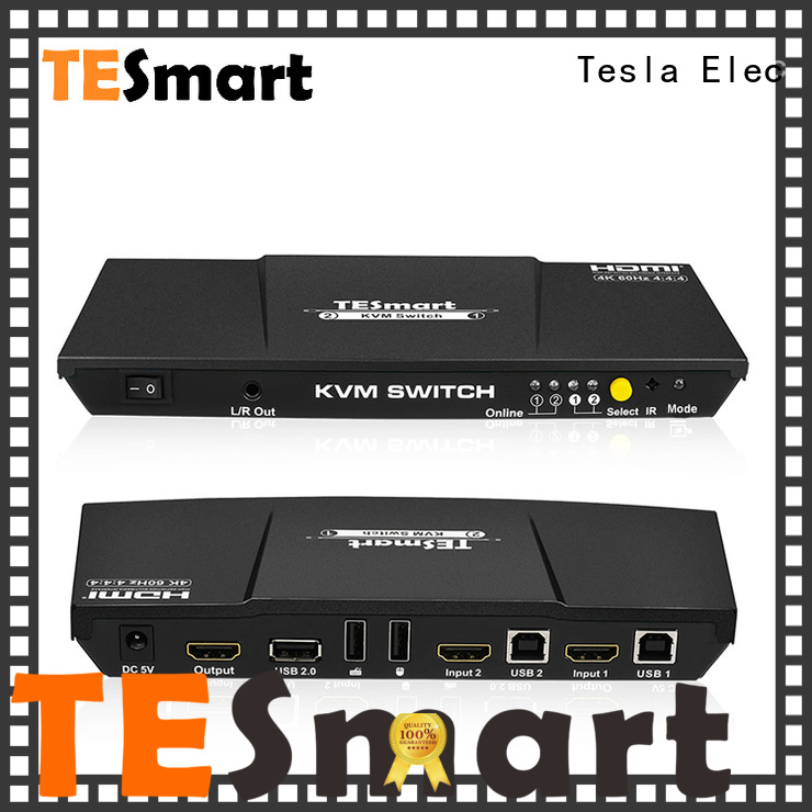 Tesla Elec reliable kvm switch 8 port directly sale for computer