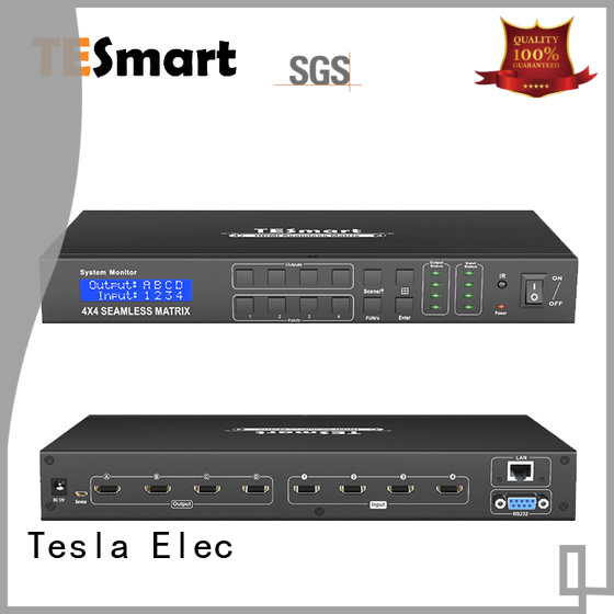 Tesla Elec compatible hdmi over ip matrix customized for media player