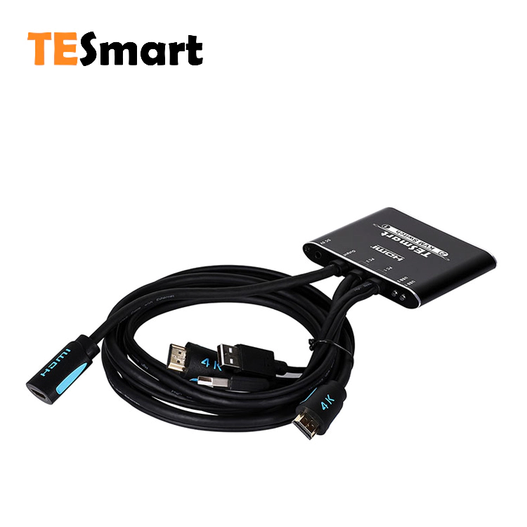 2x1 HDMI Cable KVM Switch