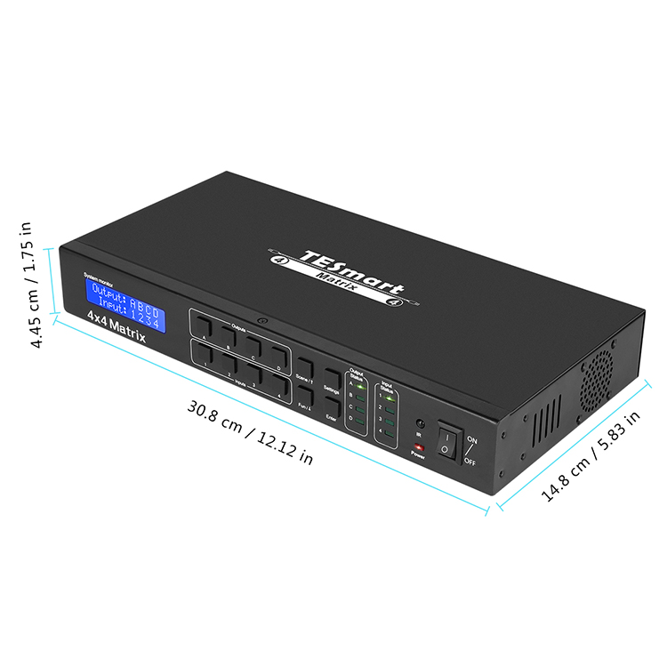 custom matrix hdmi 4x2 customized for video