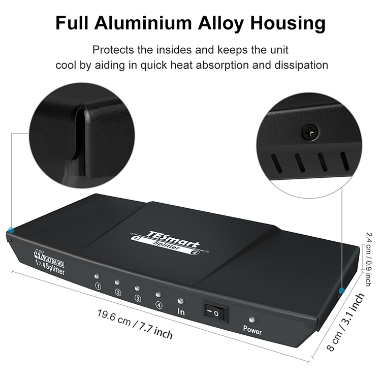 Tesla Elec hdmi output splitter supplier for computers