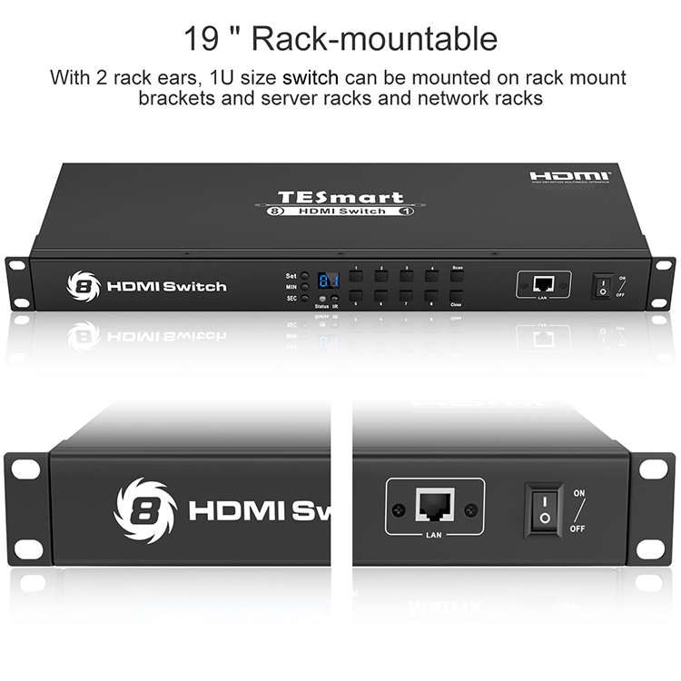 Tesla Elec high speed hdmi switch manufacturer for computers