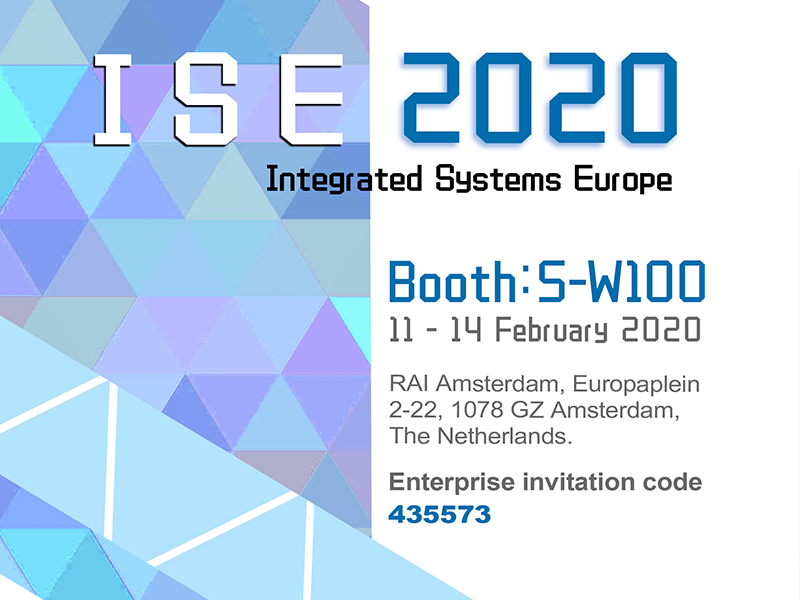 2020.2.11~2020.2.14 Integrated Systems Europe