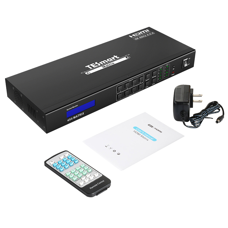 support 1080p 4k hdmi matrix switch supplier for audio