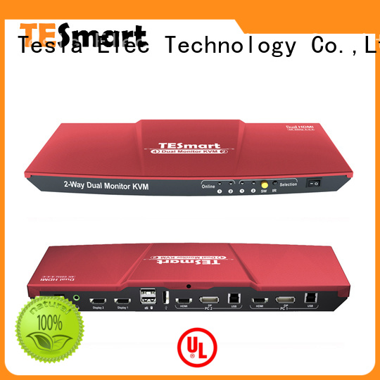 latest kvm switch hdmi dual monitor customized for checkout counter