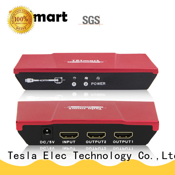 Tesla Elec splitter hdmi manufacturer for DVD player