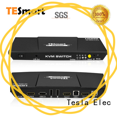 Tesla Elec latest remote kvm switch directly sale for printer