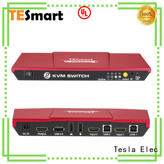 Tesla Elec seamless remote kvm switch supplier for computer