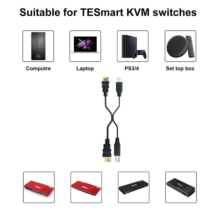 Tesla Elec high quality new hdmi cable with good price for computer-1