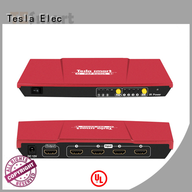 Tesla Elec compatible 2 port hdmi switch supplier for computers