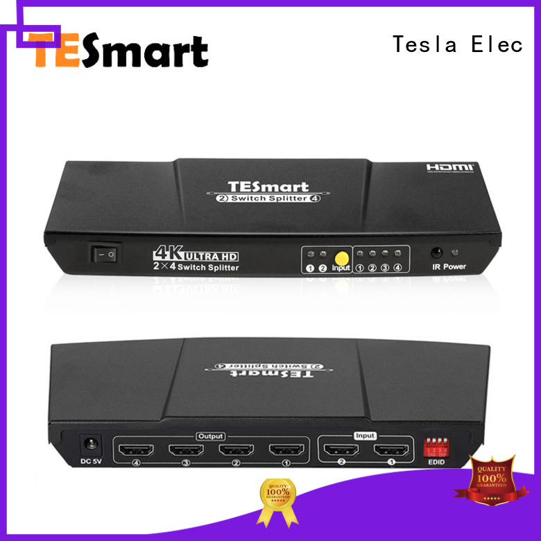 Tesla Elec 2 way hdmi splitter wholesale for display devices