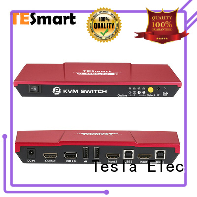 Tesla Elec seamless multi-view kvm switch manufacturer for computer