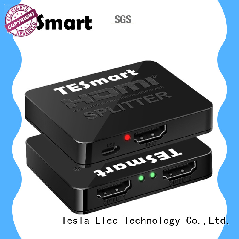 Tesla Elec support full hd 4k hdmi splitter 4k manufacturer for display device