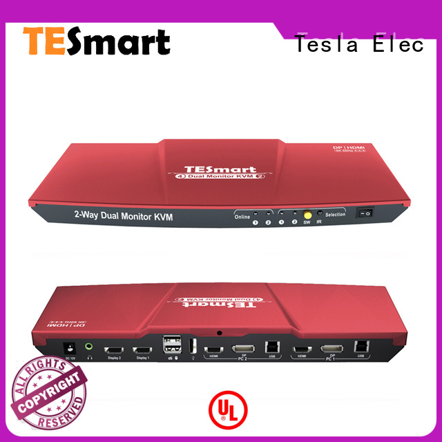 Tesla Elec reliable kvm switch directly sale for printer