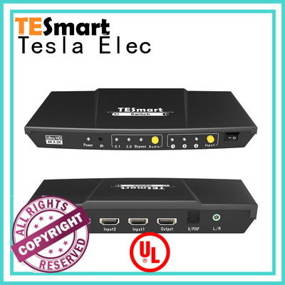 Tesla Elec audio out dual hdmi switch manufacturer for computers