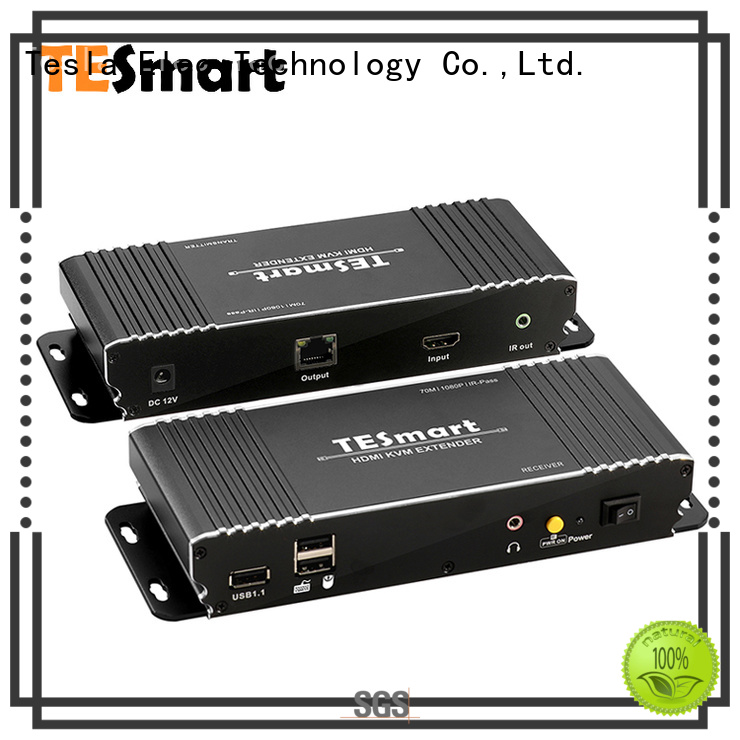 Tesla Elec kvm extender hdmi supplier for conference room