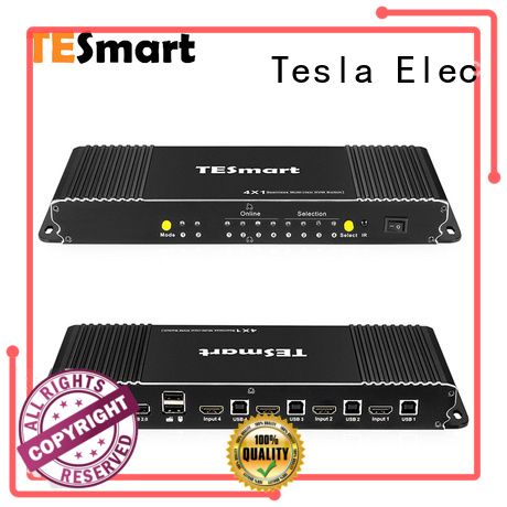 Tesla Elec high quality kvm switch dual monitor supplier for computer