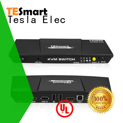 Tesla Elec kvm switch 8 port supplier for checkout counter