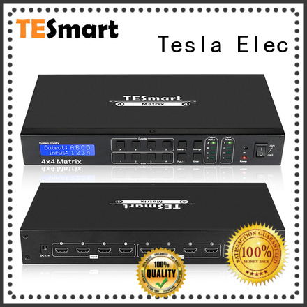 Tesla Elec support 1080p 4k hdmi matrix 8x8 manufacturer for video