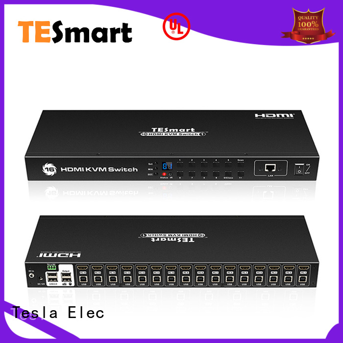 Tesla Elec hdmi kvm switch 4 port manufacturer for printer