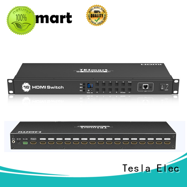 Tesla Elec latest 5 port hdmi switch manufacturer for DVD player