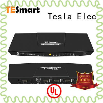 Tesla Elec aluminum alloy hdmi kvm wholesale for television