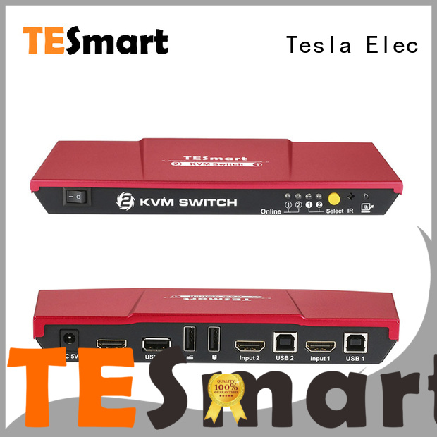 Tesla Elec kvm switch 8 port customized for television