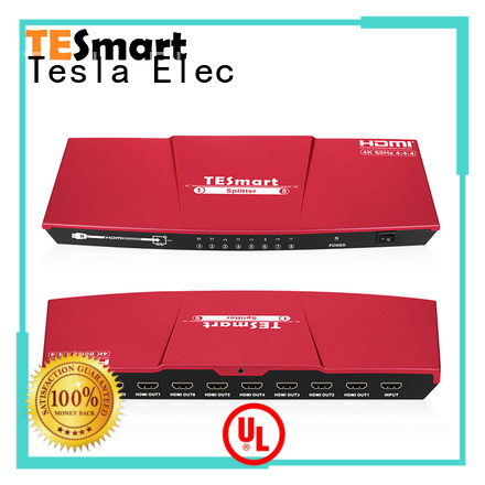 Tesla Elec hdmi splitter 1x4 manufacturer for DVD player