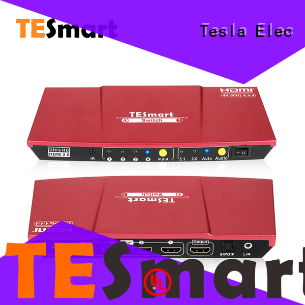 Tesla Elec smart hdmi switch factory for computers