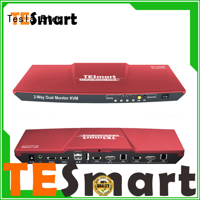 seamless kvm switch & 2x4 hdmi splitter