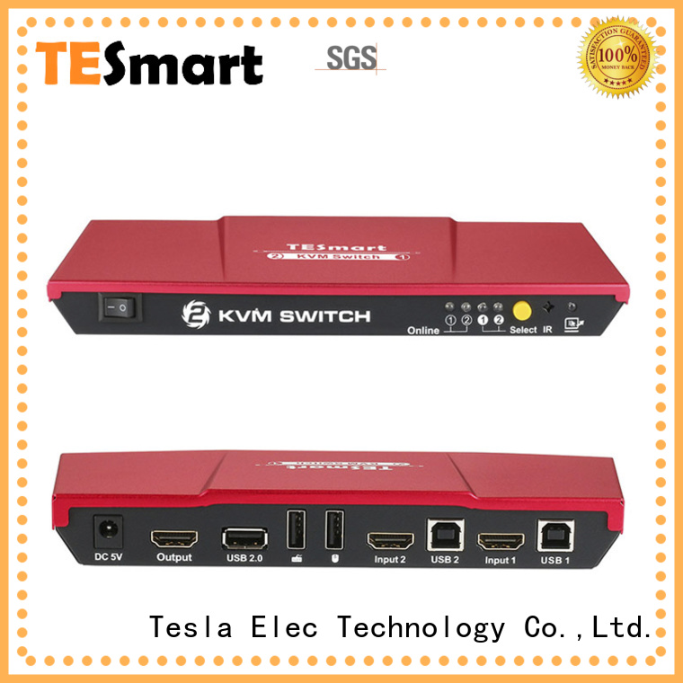 Tesla Elec kvm switch hdmi with good price for printer