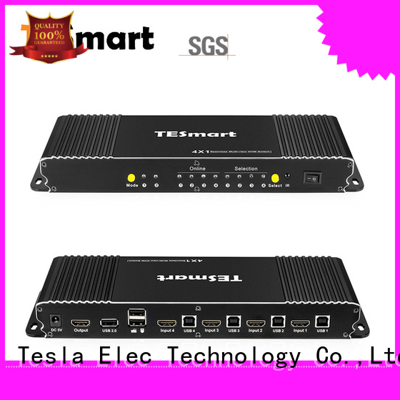 Tesla Elec latest kvm switch 8 port customized for checkout counter