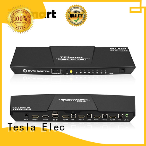 Tesla Elec seamless kvm switch hdmi dual monitor manufacturer for printer