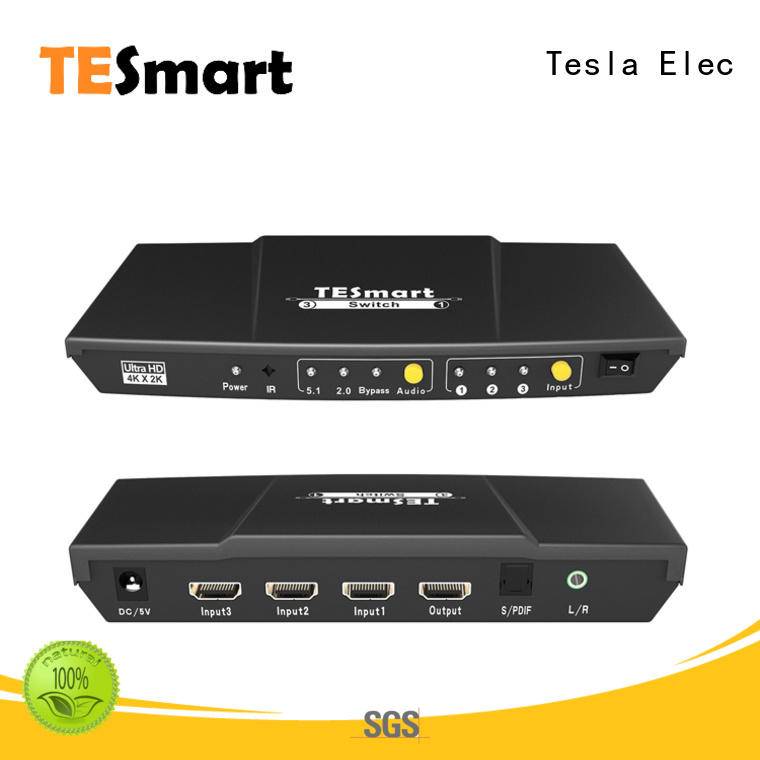 Tesla Elec compatible hdmi switch customized for DVD player