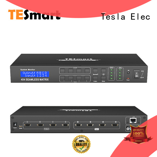 Tesla Elec hdmi matrix switcher 8x8 supplier for video