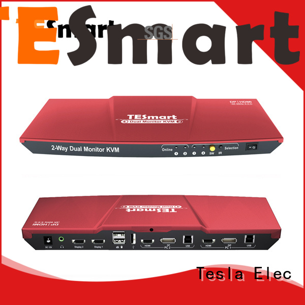 Tesla Elec 4 port kvm switch manufacturer for television