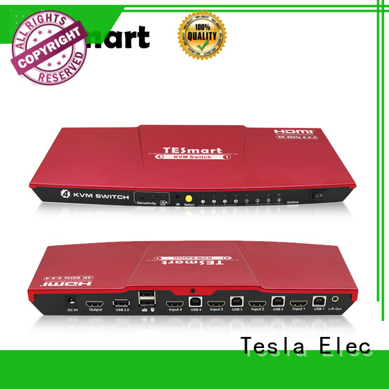 Tesla Elec high quality multi-view kvm switch manufacturer for computer