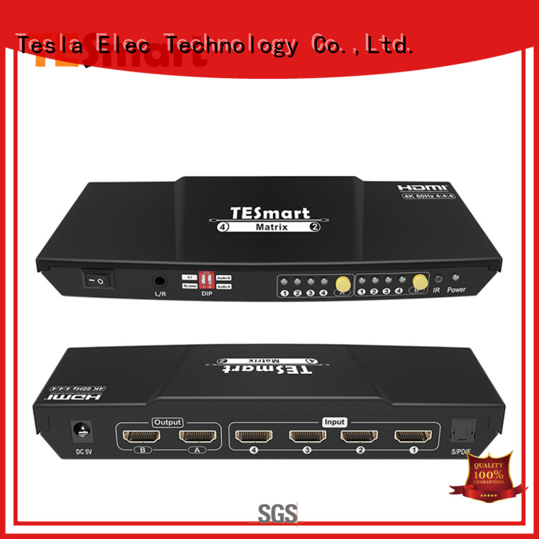 Tesla Elec hdmi matrix directly sale for media player