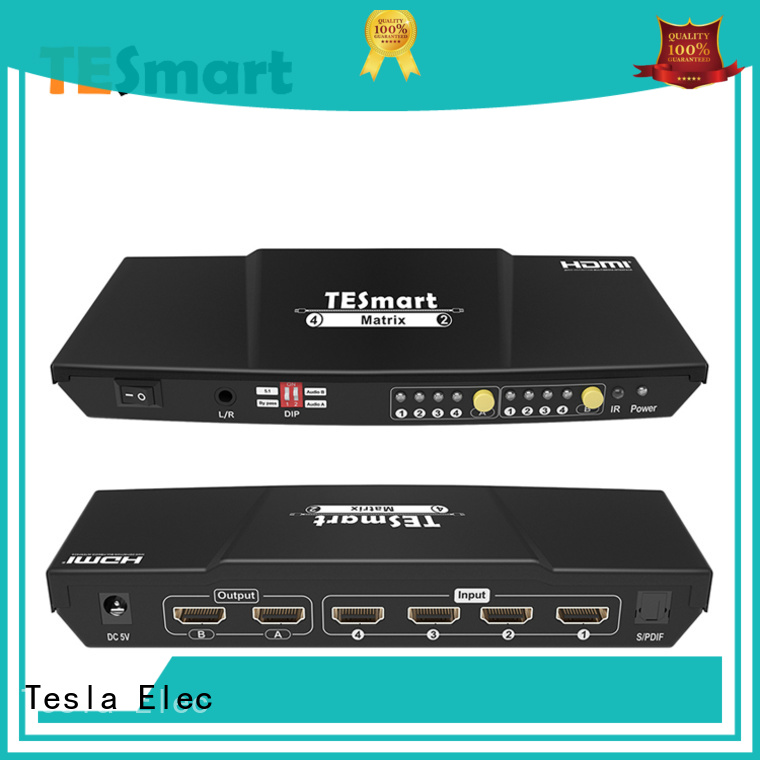 Tesla Elec high quality hdmi over ip matrix customized for computers