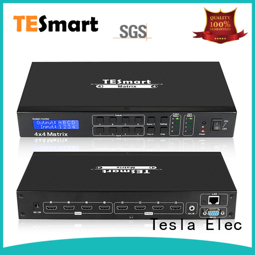 Tesla Elec best hdmi matrix customized for media player