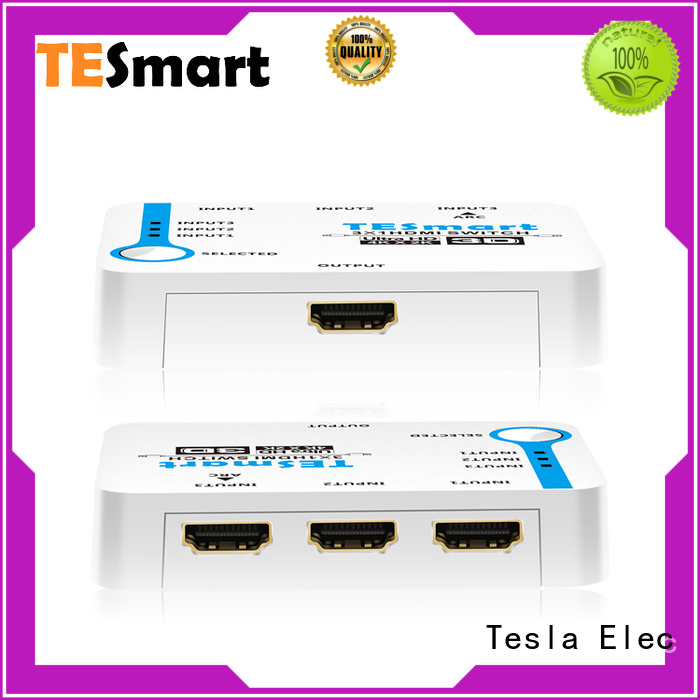 Tesla Elec top 4 port hdmi switch manufacturer for computers