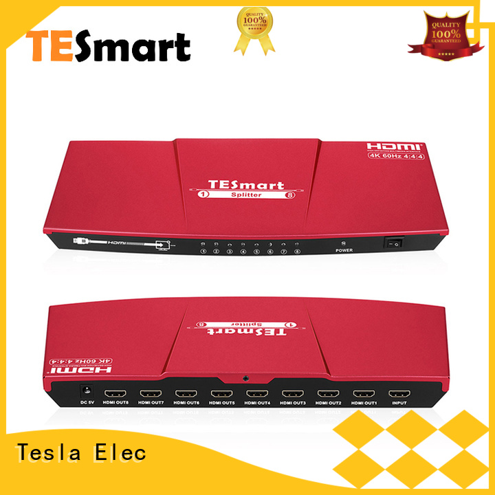 Tesla Elec hdmi output splitter wholesale for DVD player