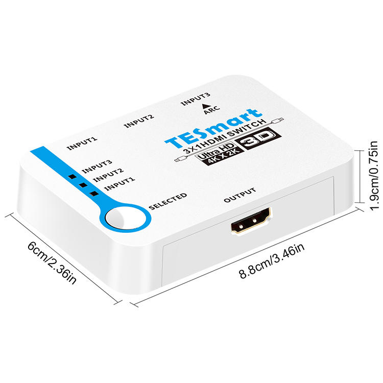 audio out best hdmi switch factory for DVD player-3