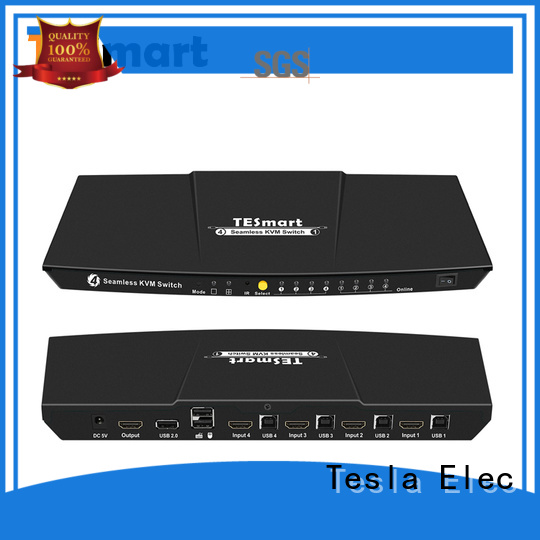 Tesla Elec seamless best kvm switch hdmi directly sale for television