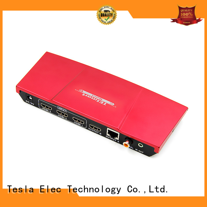 Tesla Elec compatible HDMI matrix with Extender directly sale for display devices