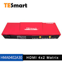 4x2 HDMI Matrix support resolution up to 4K*2K