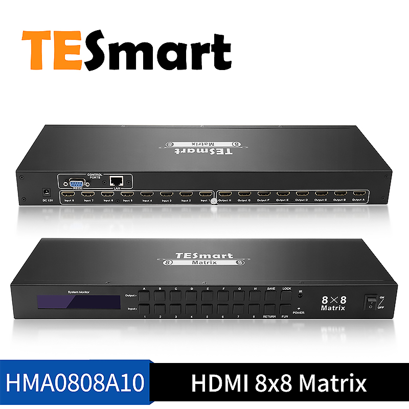8x8 HDMI Matrix for the Audio and Video