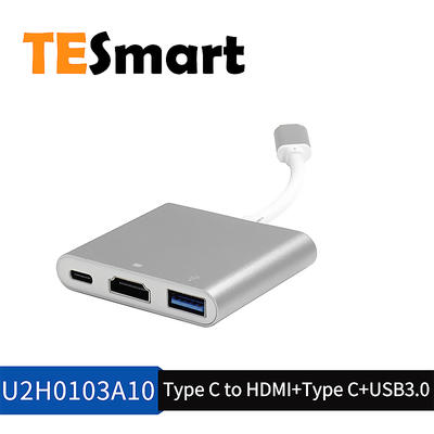 Professional Type-C to HDMI and USB3.0 adapter