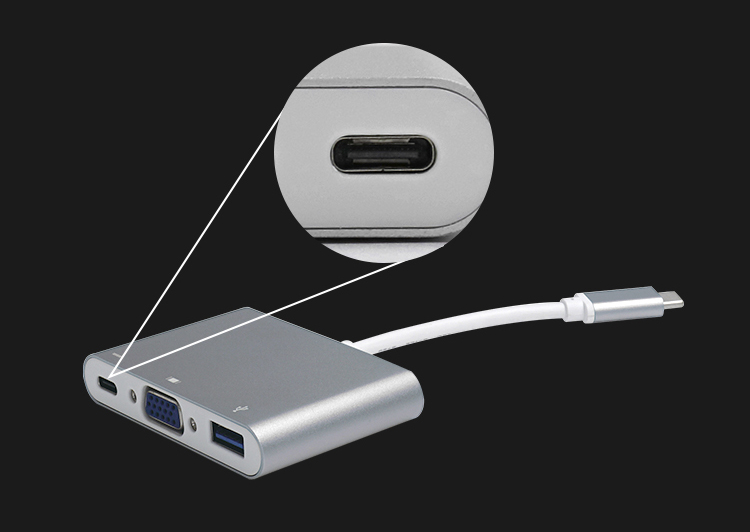 compatible vga to hdmi adapter directly sale for usb dirve